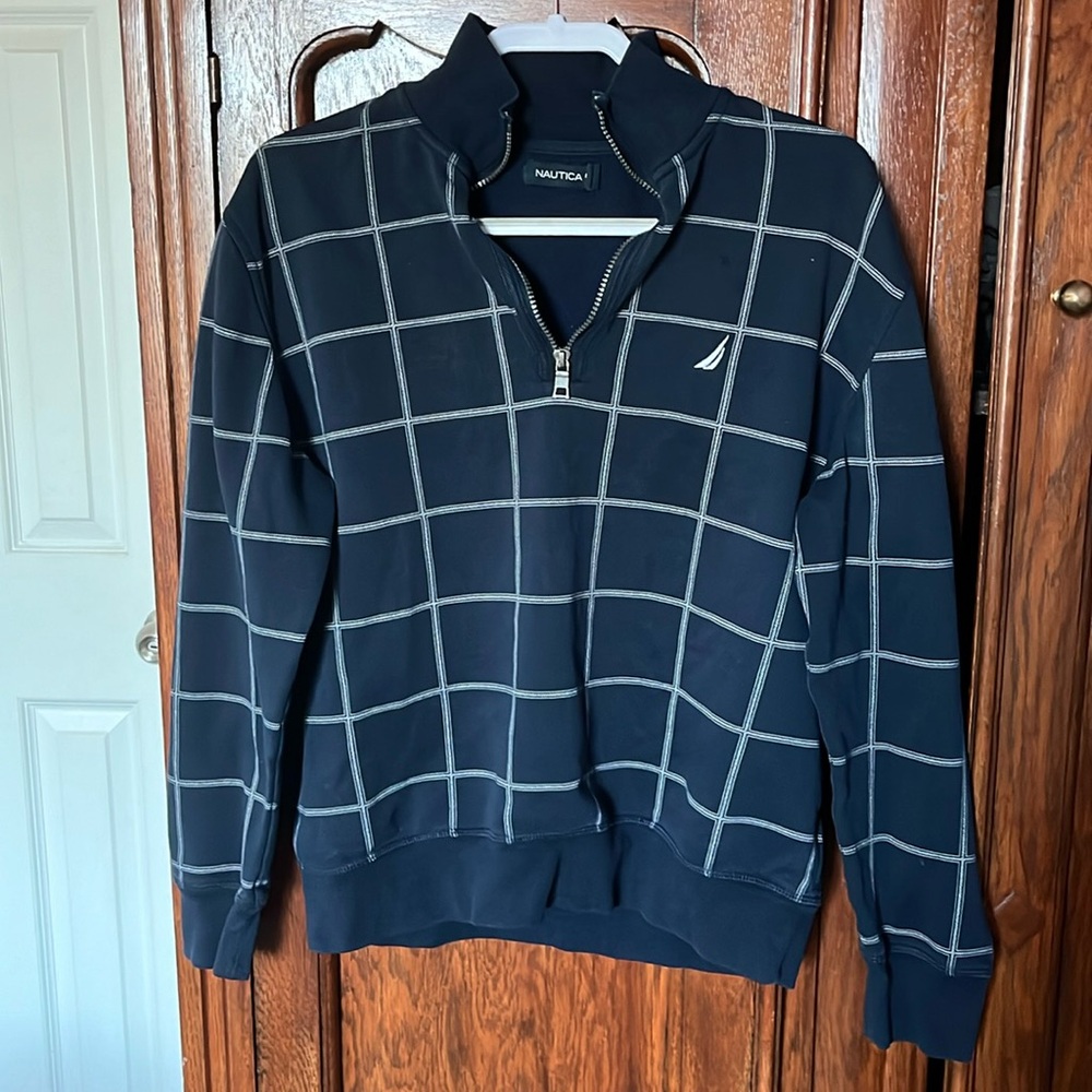 Plaid Nautica Sweater